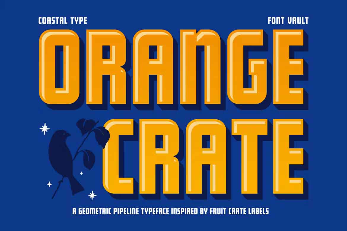 Police Orange Crate